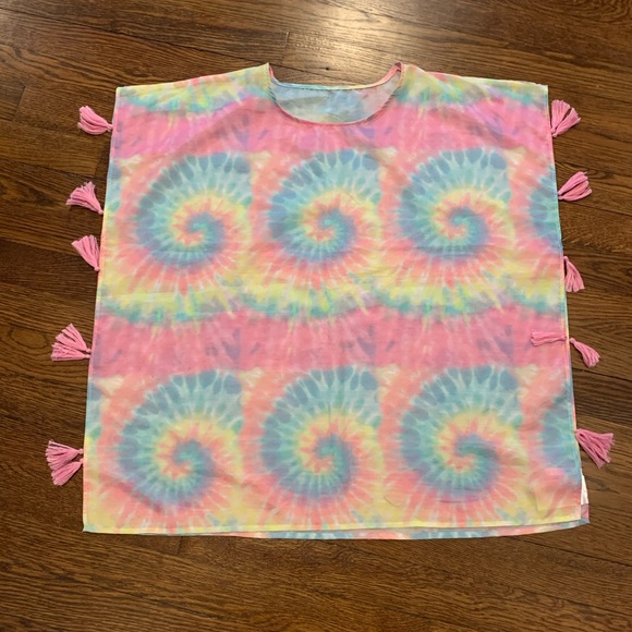 Girls H&M Tie Dye Bathing Suit Cover Up - Picture 1 of 3
